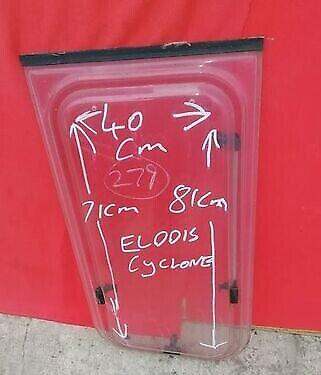 Elddis Cyclone Caravan Offside Window