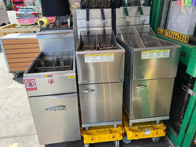 CATERING Commercial Deep PITCO  Fryer - Stainless Steel, BBQ SHOP CAFE CHICKEN PIZZA RESTAURANT