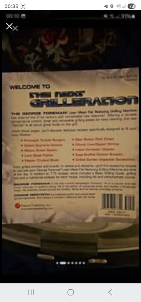 Large George foreman Grilling Machine