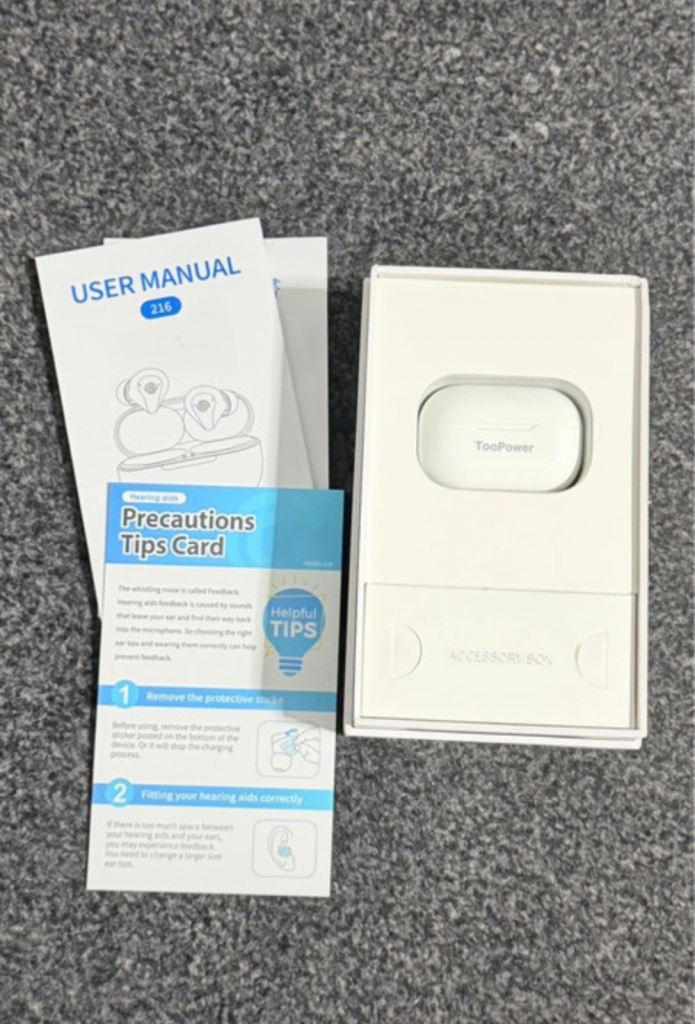 TooPower Digital Hearing Amplifier - Brand NEW, Noise Cancelling