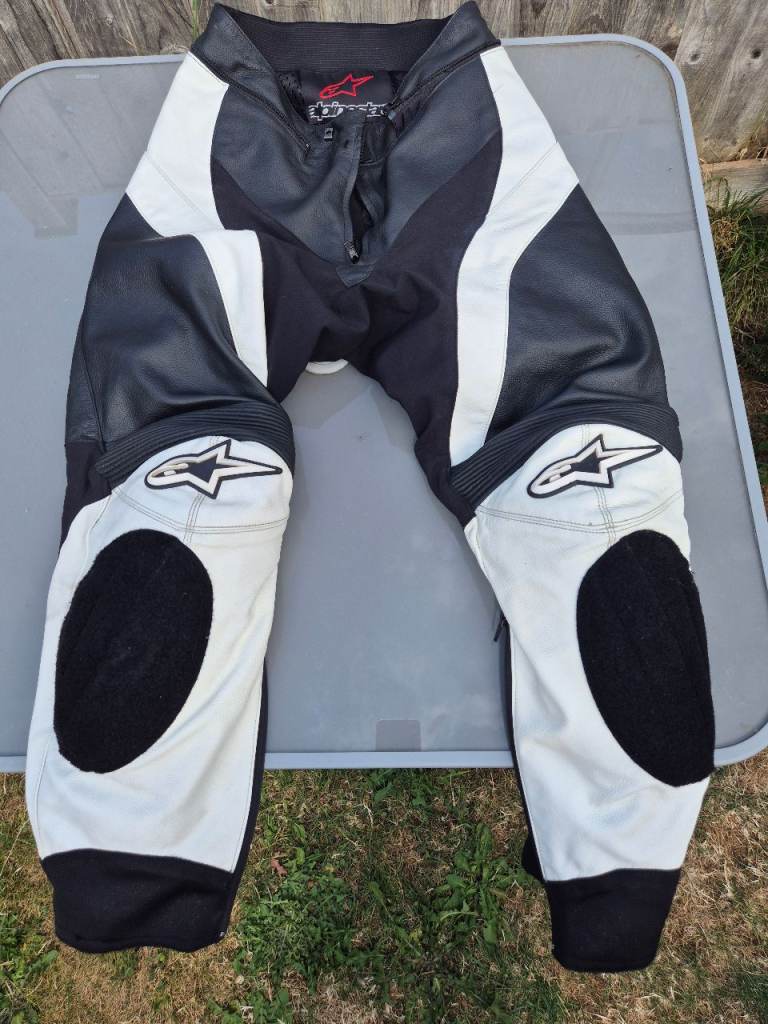 Alpinestars leather gp plus track pants