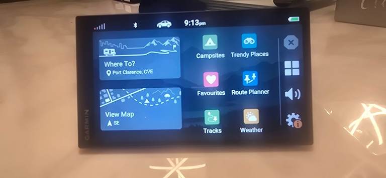 Garmin Camper 795 Sat Nav