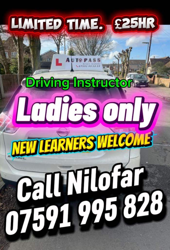 AUTOPASS driving tuition welcomes new learners £25hr , covering Hounslow, Southall, Hayes 