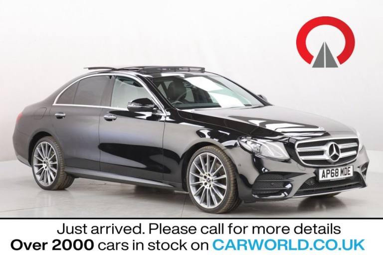 2018 Mercedes-Benz E Class 2.0 E220d AMG Line (Premium) Saloon 4dr Diesel G-Tronic+ Euro 6 (s/s) ...