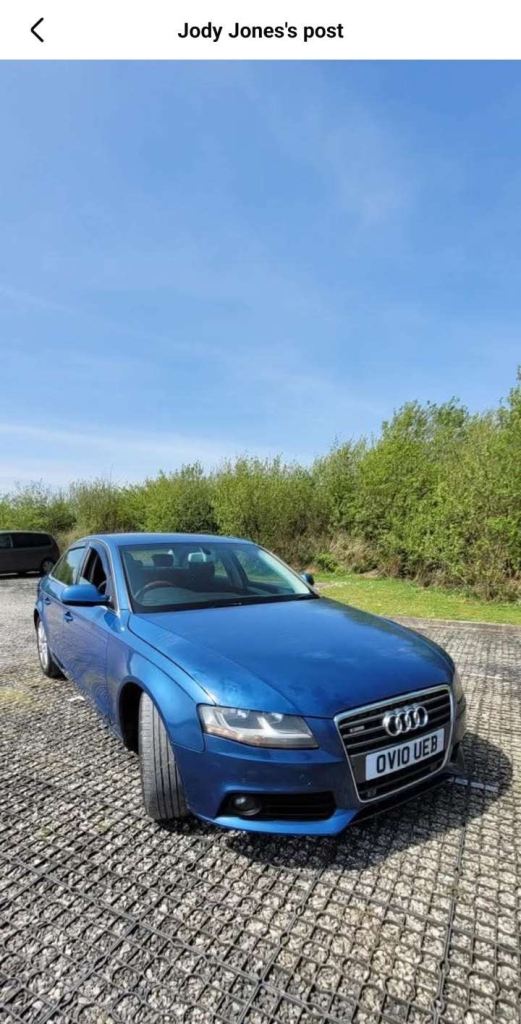 Audi, A4, Saloon, 2010, Manual, 1968 (cc), 4 doors
