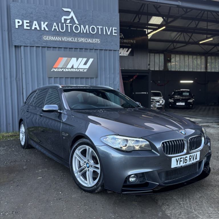 BMW 5 SERIES 2.0 520d M Sport Touring Grey Auto Diesel 2016