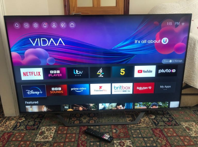 HISENSE 65A7GQTUK 65 Inch Smart 4K Ultra HD HDR QLED TV with Alexa & Google Assistant