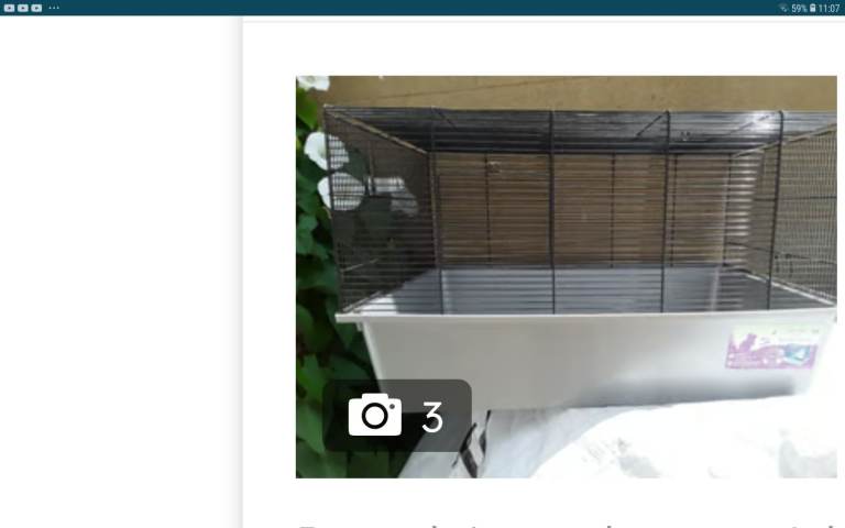 Extra large wire hamster cage