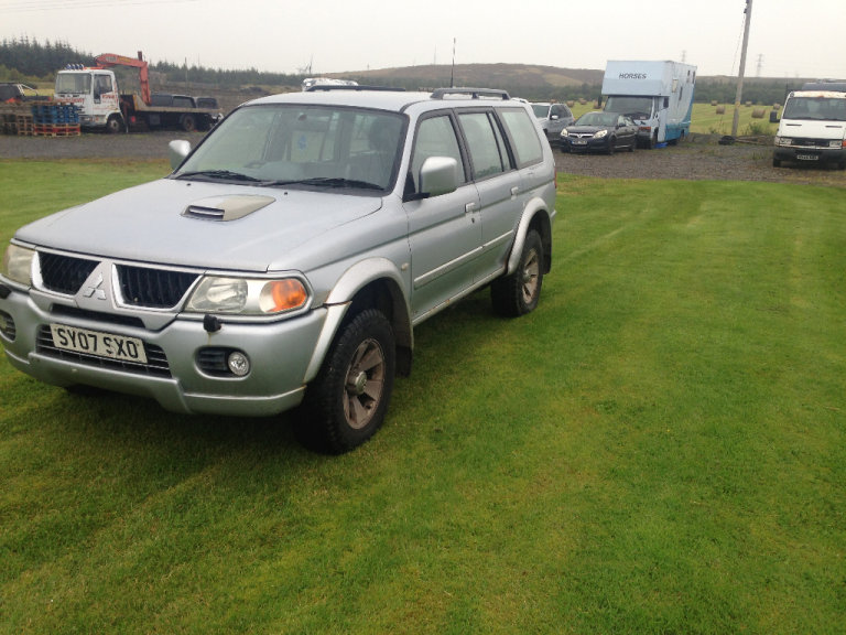 BREAKING SHOGUN SPORT TROJAN 2.5 DIESEL 4D56. ALL PARTS AVAILABLE DELIVERY OK