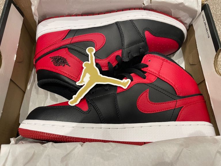 Nike Air Jordan 1 Mid Banned 2020 GS