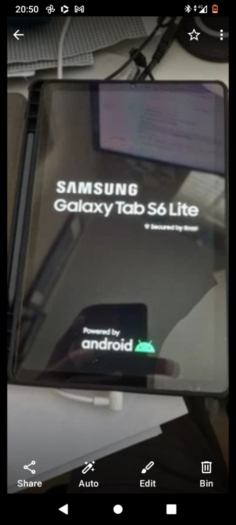 Samsung Galaxy tab S6 lite 