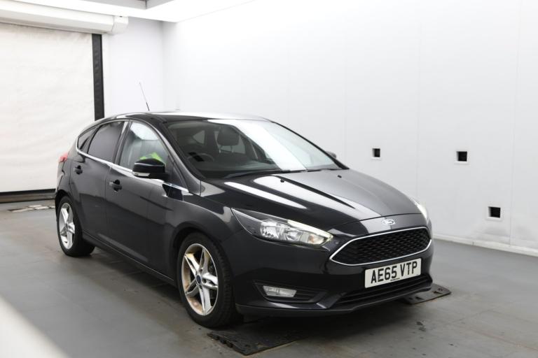 2015 FORD FOCUS 1.0 T EcoBoost Zetec Black Manual Petrol