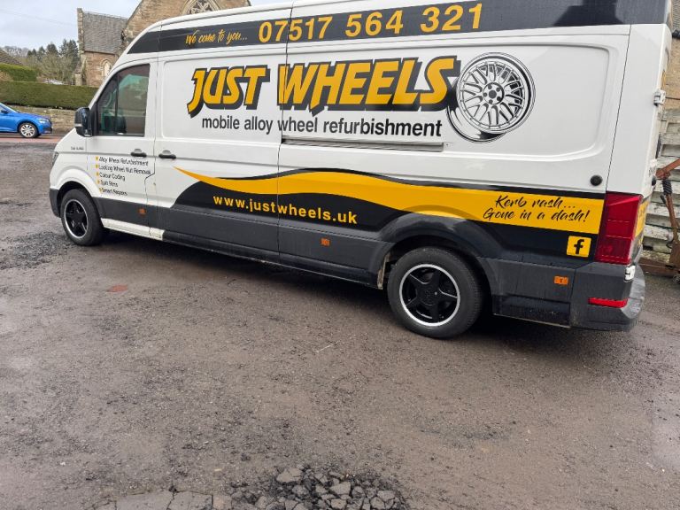 Mobile alloy wheel refurbishment 