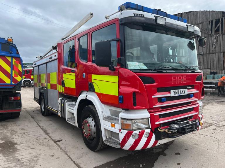 Scania P320 18 TONNE FIRE TRUCK ..DECOMMISSIONED ..GREAT CONDITION