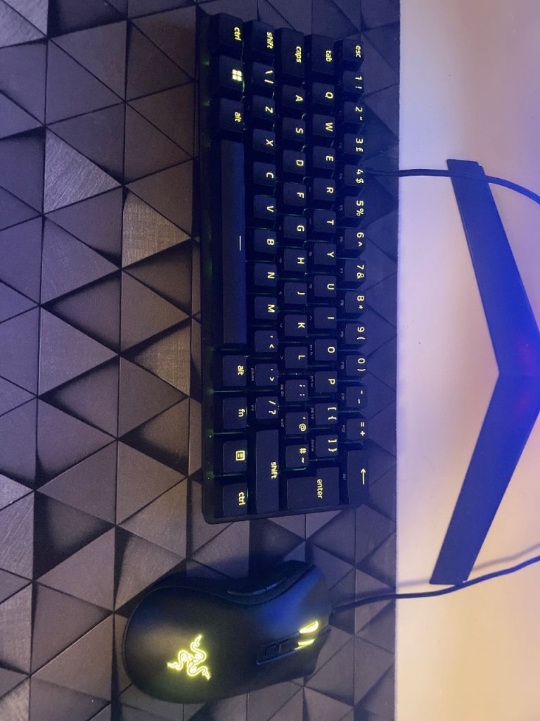 Razor Huntman mini and razor mouse 