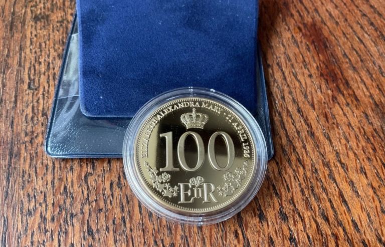 Queen Elizabeth ll Birth centenary commutative coin 100 years 1926-2026