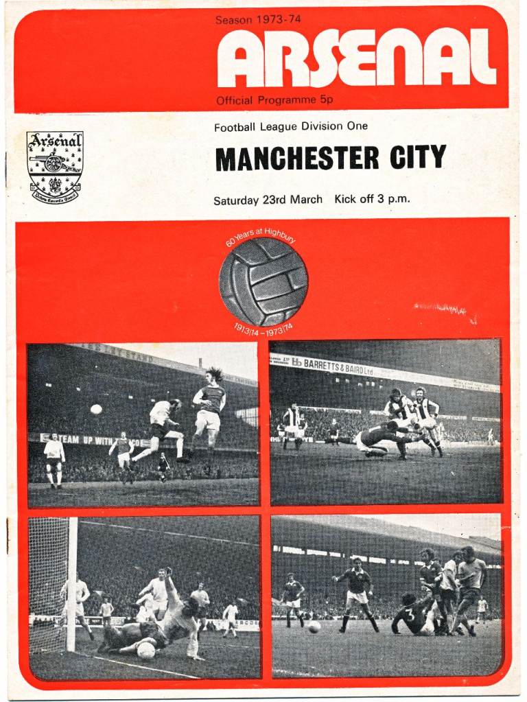 Football programmes 18 Arsenal 1970's plus various others  