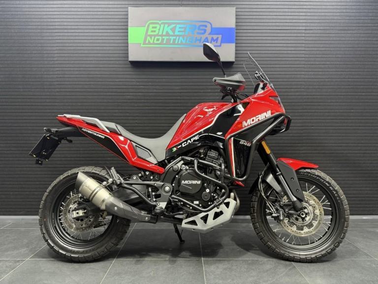 MOTO MORINI X-CAPE 650 2023 *Custom map and Leo Vince exhaust*