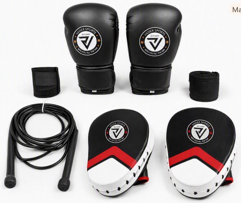 Boxing Gloves and focus Pads