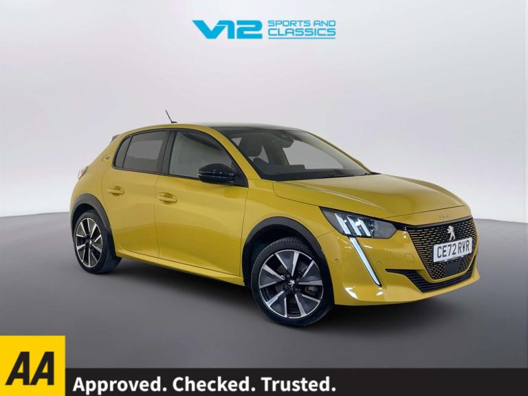 2022 Peugeot 208 100kW GT 50kWh 5dr Auto HATCHBACK ELECTRIC Automatic