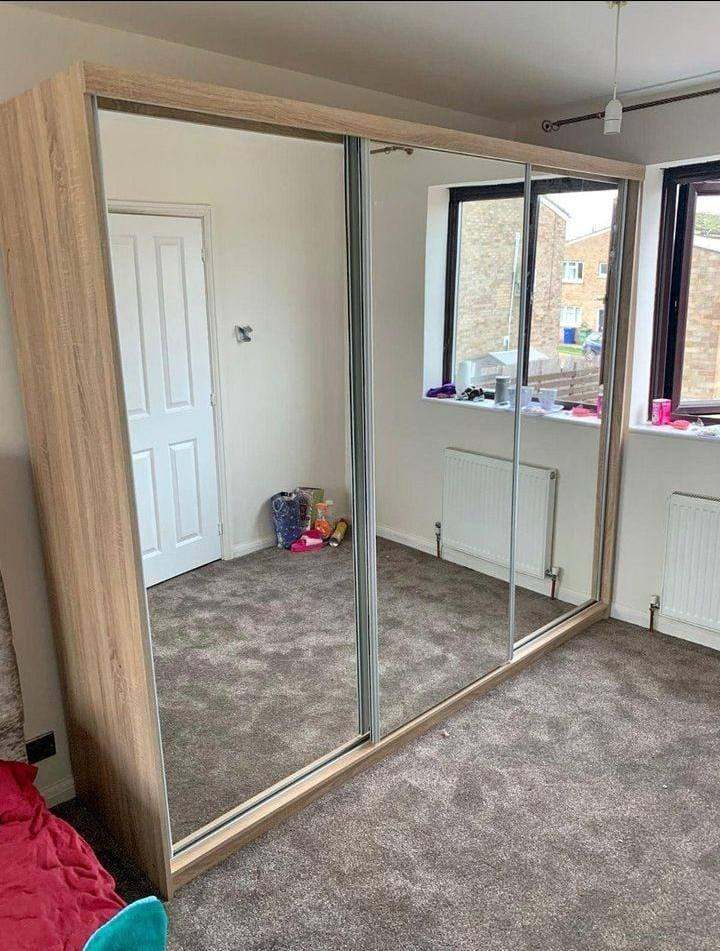 BRAND NEW WARDROBE IN 4 COLORS - 250CM WIDE