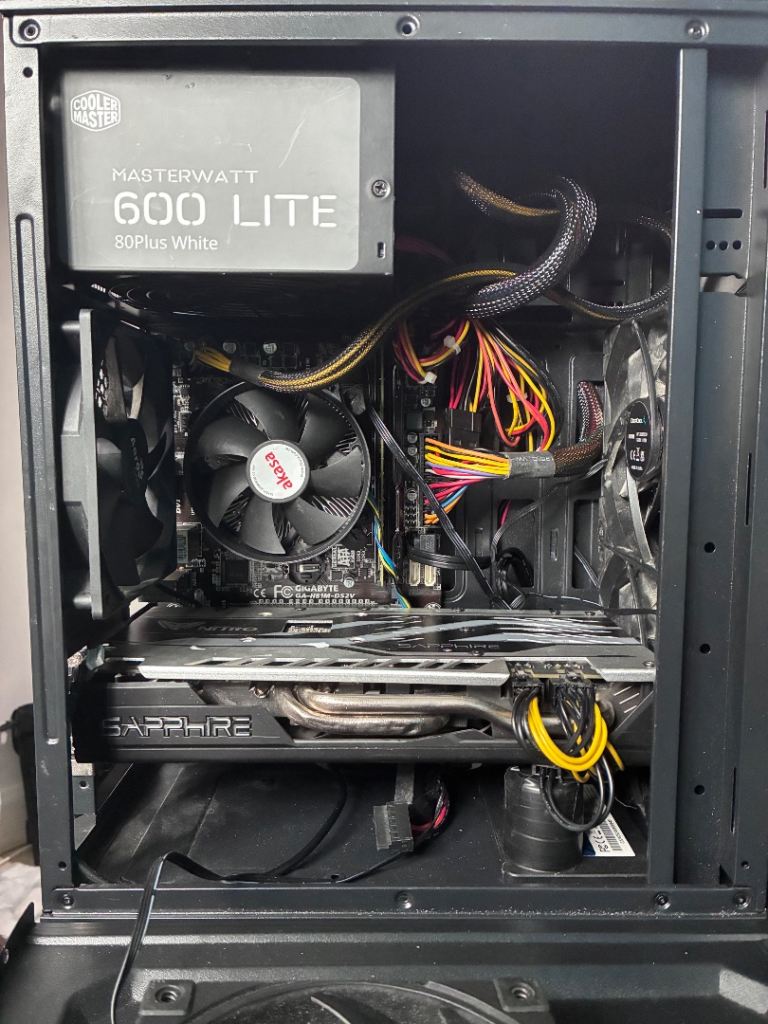 RX 580 4GB 16GB DDR3 i5 4590 PC