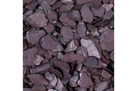Plum Slate Chippings – Approx. 400kg Bulk Bag – Decorative Stone – Collection Only
