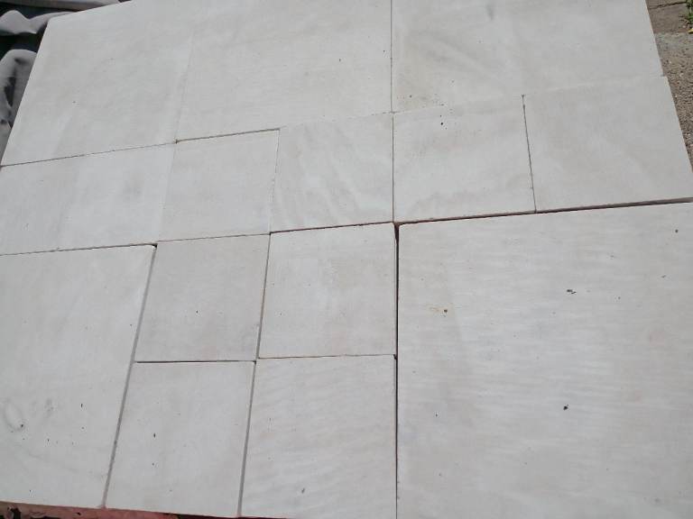 Natural Stone tiles Beige Limestone 16mm Thick Jura Sinai Pearl Crema ...