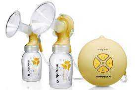 Breast pump offered for free to a new mum 