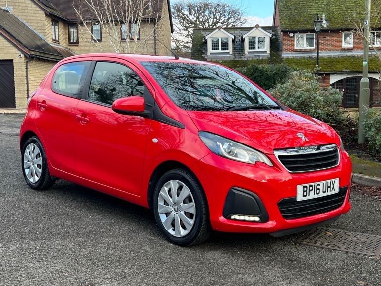 2016 Peugeot 108 VTI Active 61,000 Long Mot £20 Tax FSH ULEZ