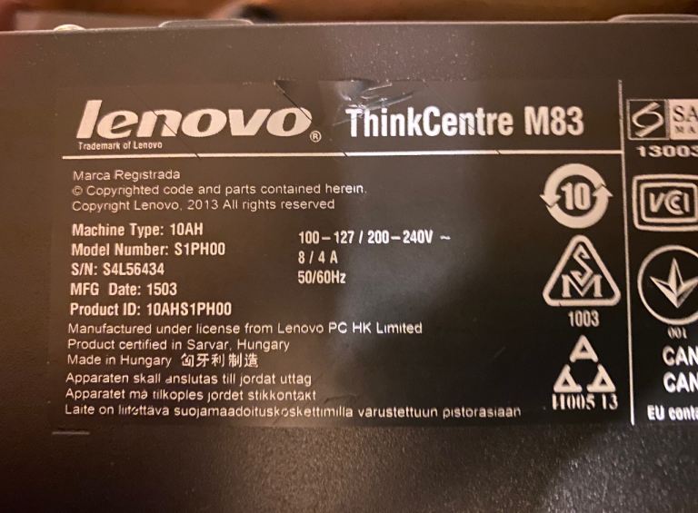 Computer Lenovo ThinkCentre M83 | in Attleborough, Norfolk | Gumtree