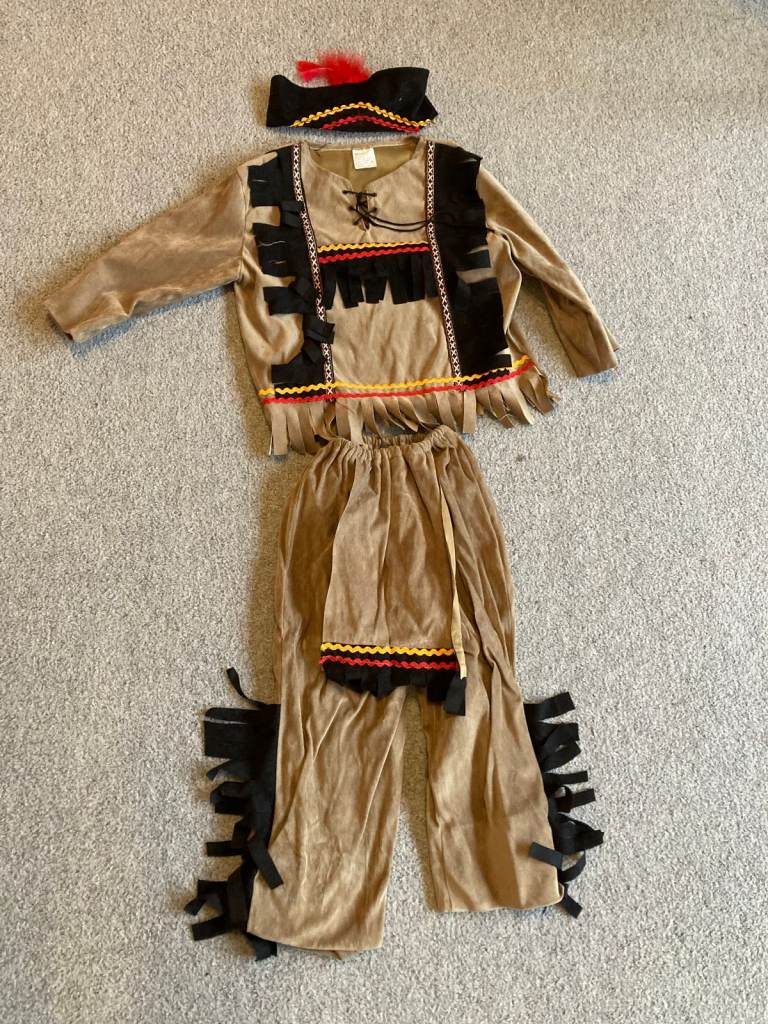 Cowboy & Indian – no size – maybe 5yrs - £2