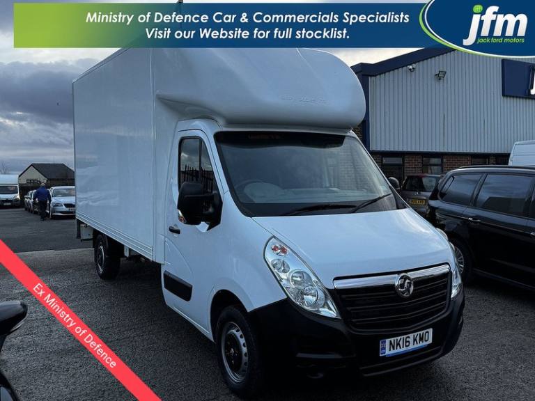  Vauxhall Movano 2.3 CDTi [125] F3500 L3H1 Luton Platform Cab Diesel Manual