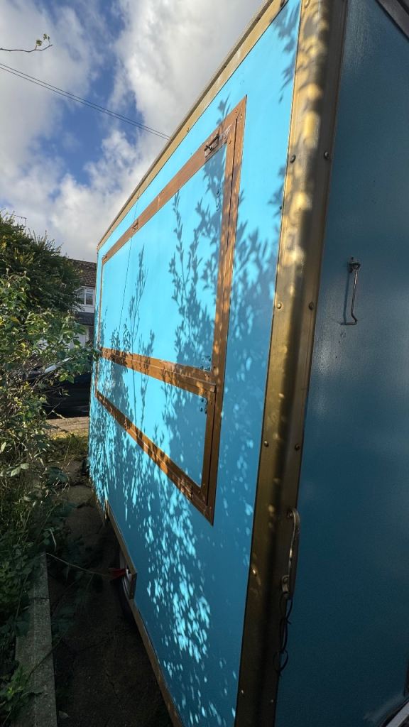 Catering trailer 2mx3m with Victorian oven and water heater for the sink 