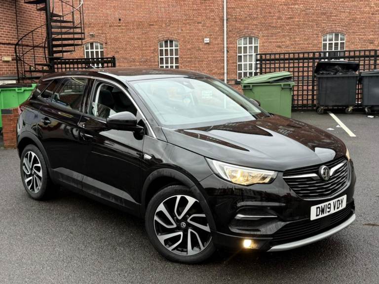 19 Vauxhall Grandland X 1.2 Turbo Elite Nav SUV 5dr Petrol Manual 6Spd Euro 6 (s/s) (130 ps) Black