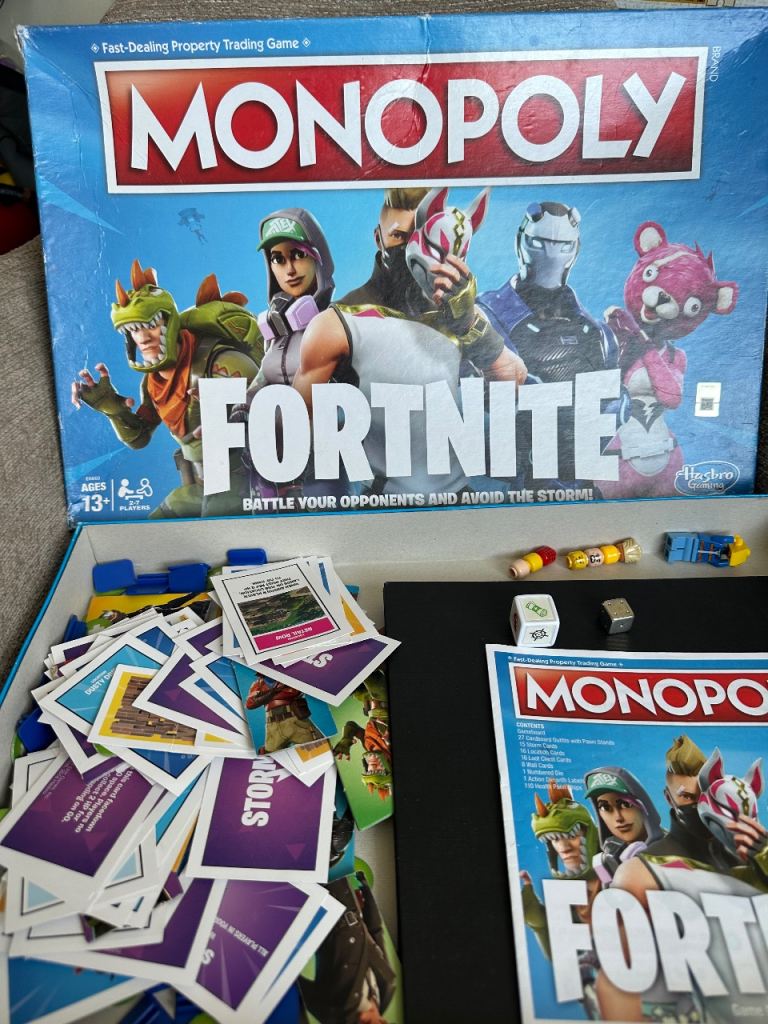 Hasbro Monopoly Fortnite Edition Board Game