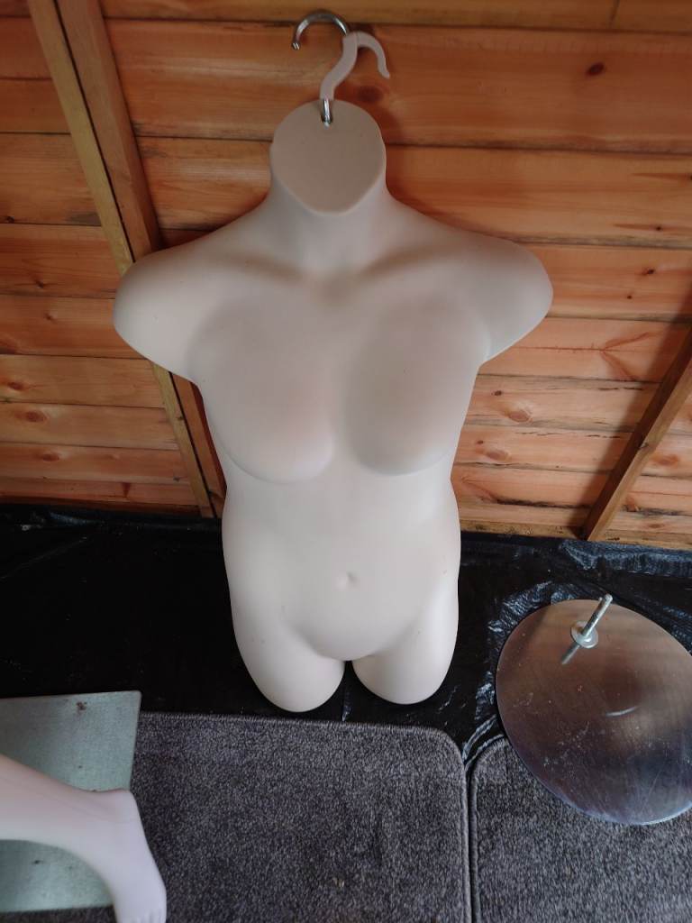 Mannequin Torso with Hook – Good Condition