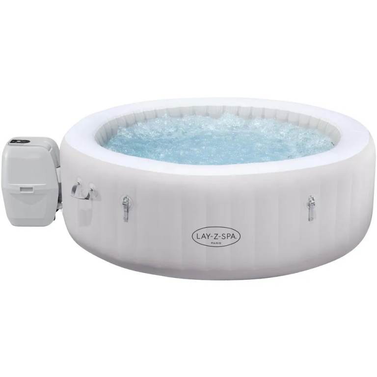 Lay-Z-Spa Inflatable Hot Tub - Grey, Good Condition