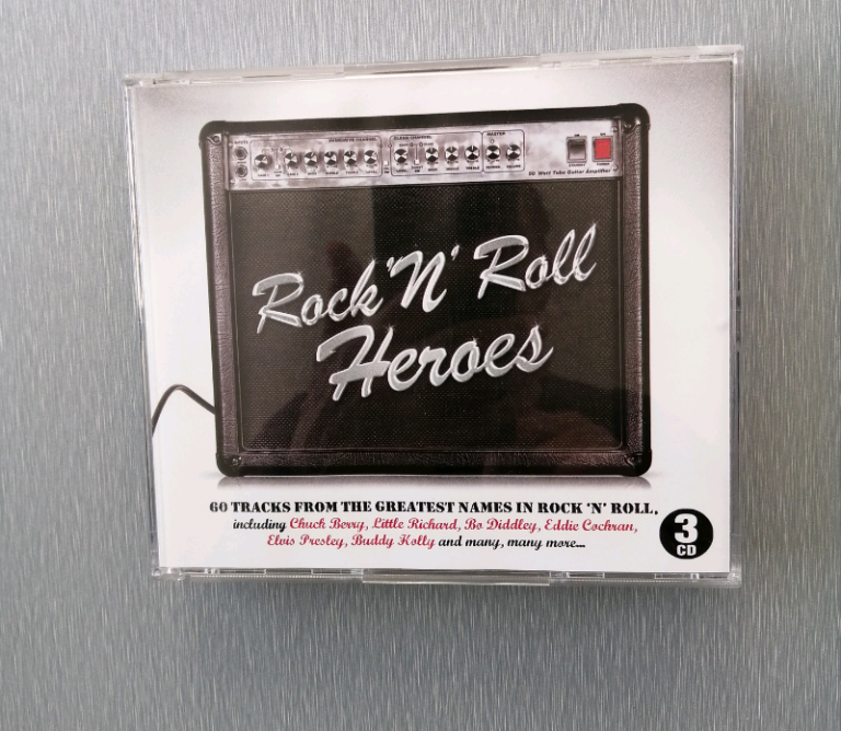 A 3 Disc CD Set: Rock 'n' Heroes.  60 Tracks of Good Music.