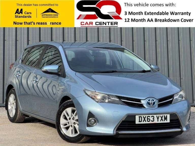 2013 Toyota Auris 1.8 VVT-h Icon CVT Euro 5 (s/s) 5dr HATCHBACK Petrol/Electric Hybrid Automatic