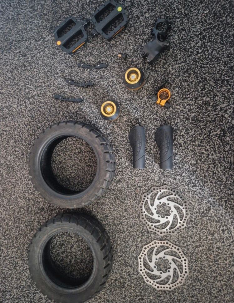 Electric scooter parts 