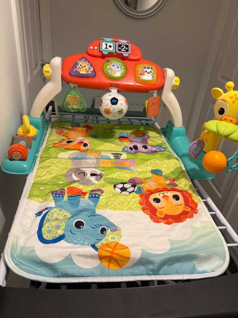 VTech kick and score play gym
