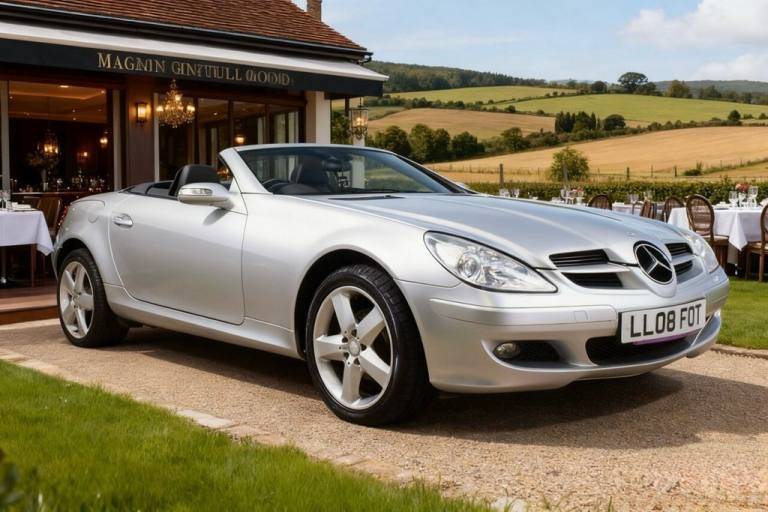 2008 08 MERCEDES-BENZ SLK 1.8 SLK200 KOMPRESSOR CONVERTIBLE 2DR PETROL AUTOMATIC