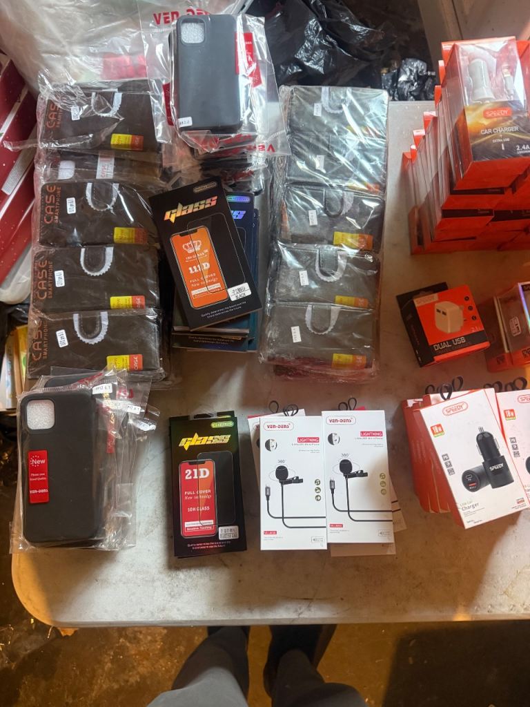 Brand New Mobile Accessoriesyyy Job Lot – 480+ Items