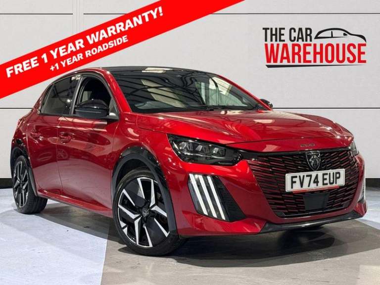 2024 Peugeot 208 1.2 PureTech 100 GT 5dr Manual Hatchback Petrol Manual