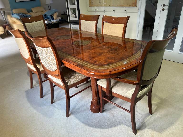 Dining Table with 6 Matching Chairs