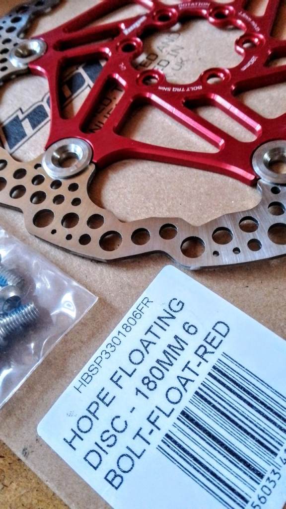 HOPE FLOATING ROTOR (180MM) *BRAND NEW*
