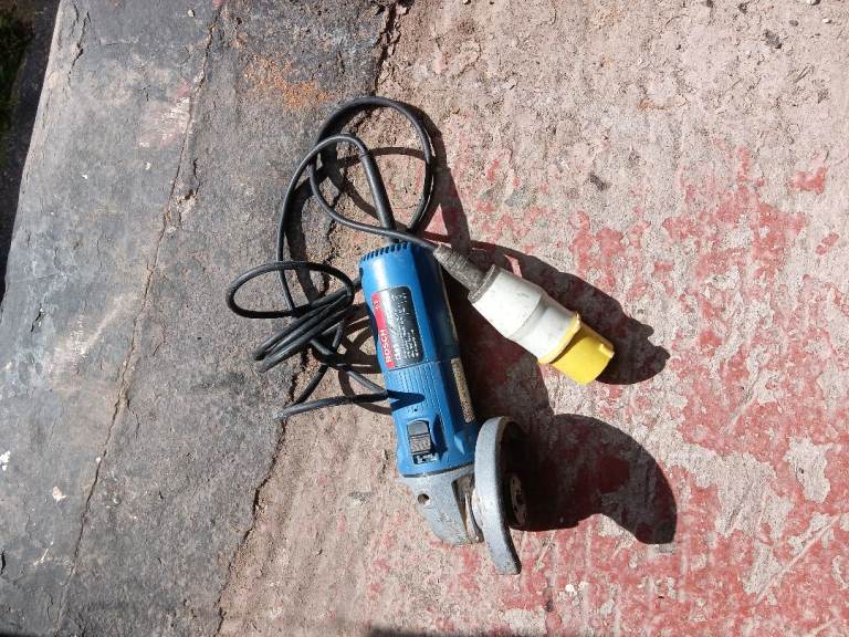 Angle Grinder 110V – Blue, Fully Functional
