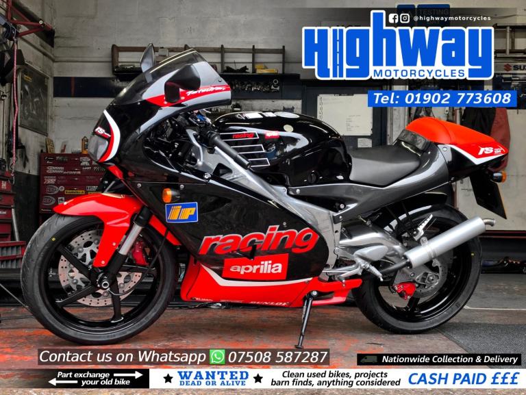 2001 Aprilia RS 125 Rotax 122 One Owner (8k Miles) with 12 Months MOT
