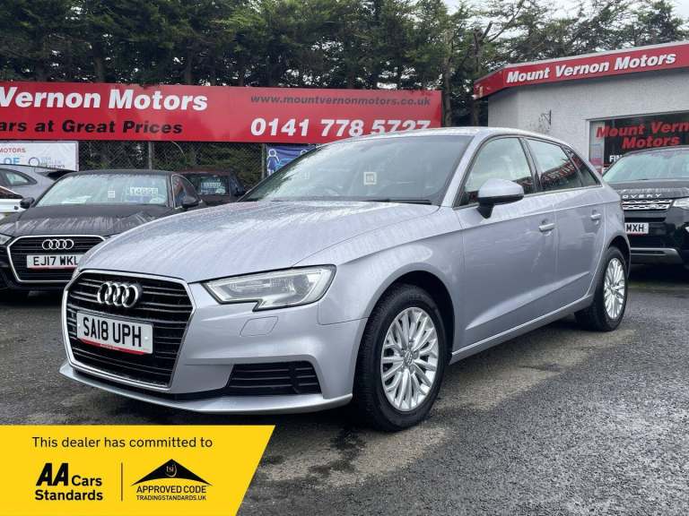 2018 Audi A3 1.0 TFSI SE Technik Sportback Euro 6 (s/s) 5dr HATCHBACK Petrol Manual